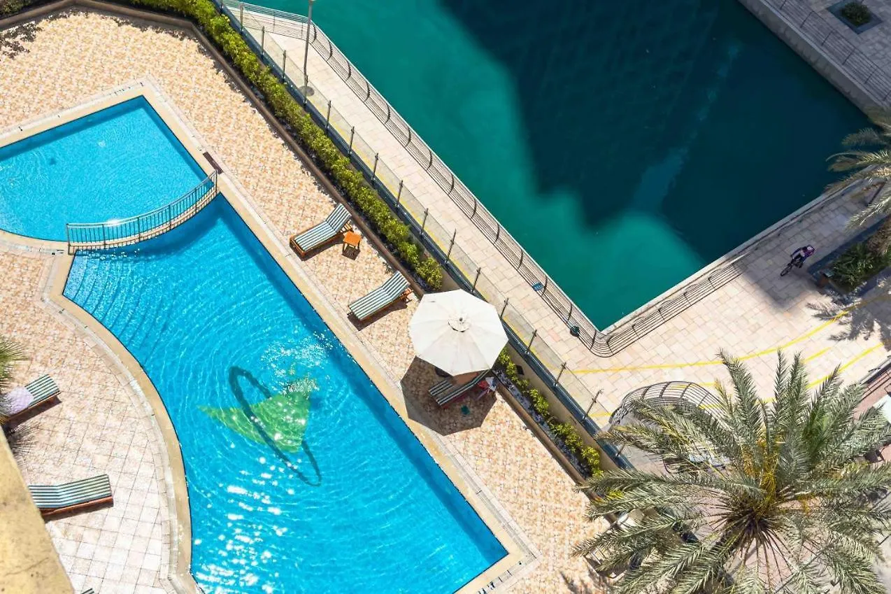 דובאי Chill Studio With Balcony And Pool View
